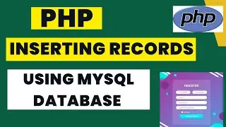 How to Insert Record in Database using  HTML PHP MySQL |    Registration process | #phpprogramming