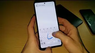 Как убрать проведение по клавиатуре на телефоне Samsung линия при наборе текста | жесты при наборе