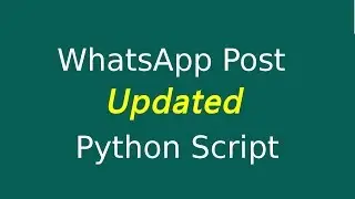 Whatsapp Automation - updated