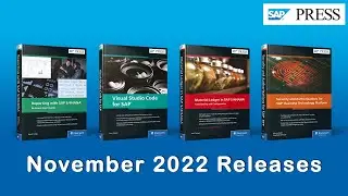 New SAP PRESS Books [November 2022]: Reporting with SAP S/4HANA, SAP BTP Security, VS Code, and More