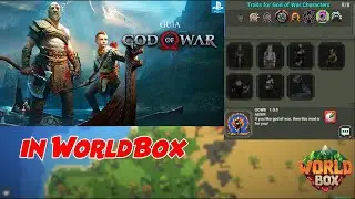 Norse Gods in WorldBox! God of War Box Mod|| New Update.