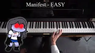 Manifest Piano Tutorial EASY - From vs Sky Mod Friday Night Funkin'