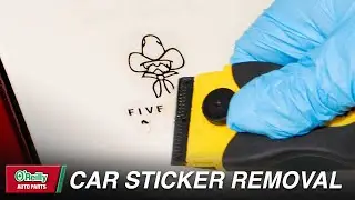 How To: Remove a Sticker From Your Car