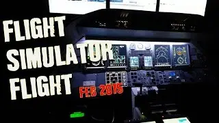 Flying the Lear Jet Home Cockpit -Startup and Flight!