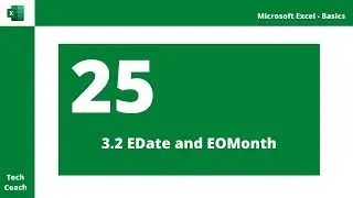 Edate function Excel | Eomonth Function Excel |Date functions in Excel