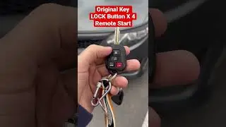 How to Start Your Car Remotely with Your Original Car Key 