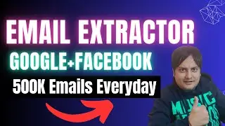 Email Extractor Software 2024 - Extract emails from Facebook,Google and more