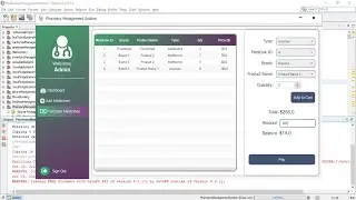 JavaFX Project - Pharmacy Management System with Video Tutorials