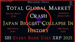 Ripple/XRP-Total Global Markets Crash-Japan Biggest Collapse In History-SBI-Every Bank Uses XRP 2025