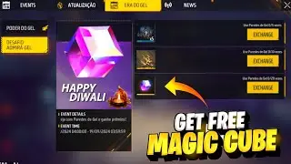 How To Get Free Magic Cube In Diwali Event | New Skydive Free Fire