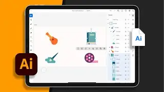 How To Import Ai Files To Illustrator On iPad Pro & iPad Air