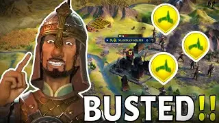 Civ 6 | Thrashing Babylon With Warrior Monks, WHAT IS THIS??? – (#3 Arabia Civilization VI)