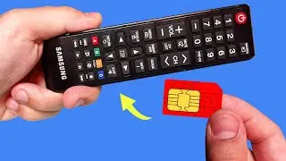 Once You Learn This Trick, You Will Never Throw A SIM Card In The Trash Again! How To Fix TV Remote!