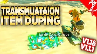Item Duping via the Transmutation Glitch (V1.0 - V1.1.1 ONLY) in Tears of the Kingdom