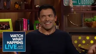 Mark Consuelos Compares Wife Kelly Ripa To #RHONJ ‘Wives | WWHL