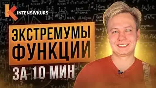 АЛГЕБРА С НУЛЯ — Точки Экстремума Функции