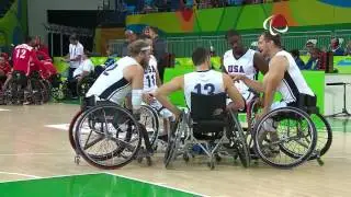 Wheelchair Basketball | USA vs Iran | Men’s preliminaries | Rio 2016 Paralympic Games