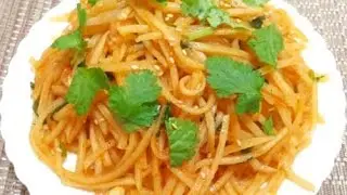 Салат из картофеля по-корейски( камдича)!