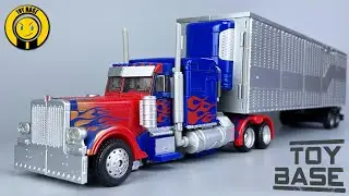 【Perfect Optimus Prime + Trailer】Transformers MB-11 Leader Class Optimus Prime Truck Robot