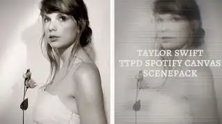 Taylor Swift The Tortured Poets Department Spotify canvas scenepack [+ MEGA link in comments]