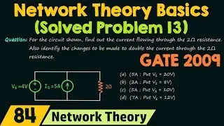 Basics of Network Theory (Solved Problem 13)