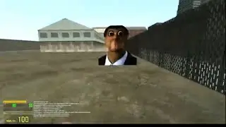 Trying to outrun gmod nextbots using parkour