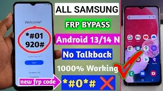 Finally New Security 2024/2023 || Samsung FRP Bypass Android 13/14 Without Pc | Google Lock Remove