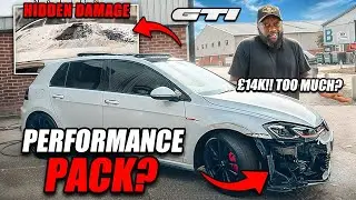 I OVERPAID ON A CRASH DAMAGE 2017 VW GOLF GTI PERFORMANCE | EVERYTHING THATS WRONG WITH IT