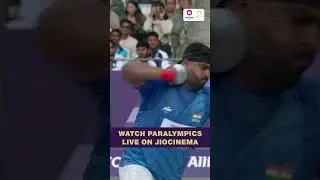 Sachin Khilari Wins Silver in Shot Put F46 | Paralympics Athletic Highlights | JioCinema