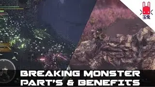 Breaking Monster Part's & Benefits | Guide - Monster Hunter World