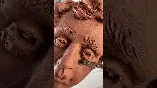 Sculpting character  #clay #clayart #sculpturing #claycrafts #figuresculpting #art #claysculpture