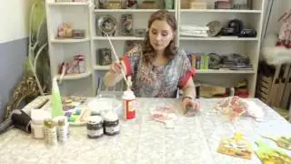 Совет №3: Как приклеить салфетку без складок.