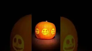 Carving a Halloween pumpkin Jack #shorts