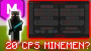 BEST AUTOCLICKER FOR MINECRAFT? 20CPS MINEMEN.CLUB? *REACH* #minecraft