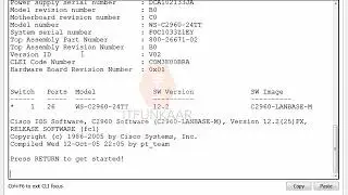 How to configure username and password on CISCO switch/Router