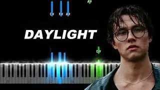 David Kushner - Daylight Piano Tutorial