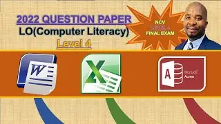 LO(COMPUTER LITERACY LEVEL 4 - QUESTION PAPER) - 2022 FINAL EXAM !!!!!!