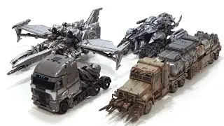 Transformers Movie 1234 Studio Series Megatron Galvatron Truck Tank Vehicles Car Robot Toys