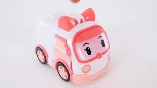 Робот-трансформер Эмбер с подсветкой от Robocar Poli Silverlit