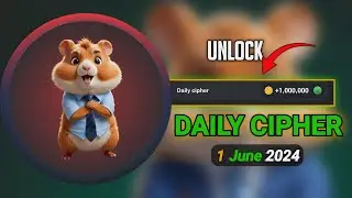 Hamster Kombat Daily Cipher Today 1M Coins 1 July 2024