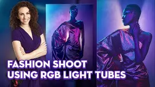 Creating a Fashion Shoot with RGB LED Light Tubes