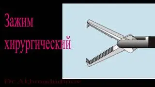 Лапароскопические инструменты щипцовой группы (Ахмадудинов А.М.)