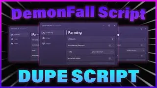 *OP* Demonfall Dupe Script | Dupe Items, Infinite Coins, AutoFarm | Working On Mobile & PC | No Key