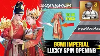 10 Spin Trick ✅ | Bgmi Imperial Lucky Spin Opening | Bgmi New Lucky Spin Opening | Bgmi Lucky Spin