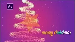 Christmas Tree Animation in After Effects | No Plugins