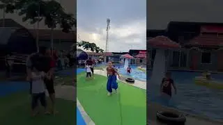 PERTAMA KALI BOCIL BERENANG 