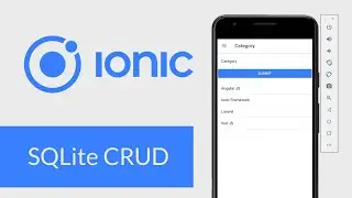 Ionic app with SQLite CRUD operation