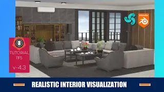 🌹🧘‍♂️INTERIOR ROOM REALISTIC RENDERING CAMERA SET COMPOSITING GUIDE BLENDER CYCLES #interiordesign