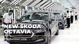 New Skoda Octavia Assembly Line - Skoda Factory - How Car is Made