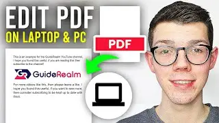 How To Edit PDF File In Laptop & PC - Full Guide